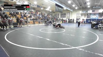 138 lbs Cons. Round 4 - Nathan Salmeron, Paloma Valley vs Marcos Florez, Centennial