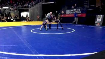 45 lbs Round Of 16 - Asher Wilbur, Predator Wrestling vs Jaxon Mercer, Pleasant Hill Youth Wrestling Club