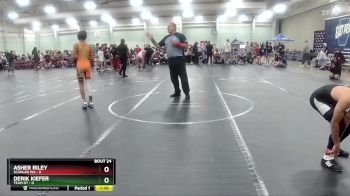 98 lbs Round 6 (8 Team) - Derik Kiefer, Team GT vs Asher Riley, Scanlan WA