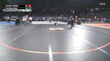 6A/5A Girls 130 Quarterfinal - Victoria Byrne, Mountain View Girls vs Kassidy Hadden, Thurston Girls