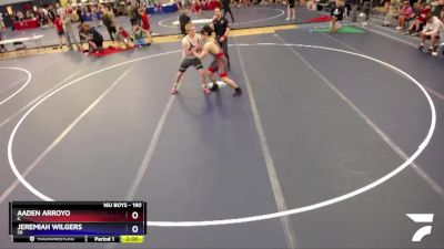 190 lbs Round 1 - Aaden Arroyo, IL vs Jeremiah Wilgers, SD