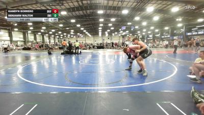 145 lbs Rr Rnd 2 - Kamdyn Borrero, Team Shutt Mutts - HSB vs Benjamin Walton, Doughboy Gold - HSB