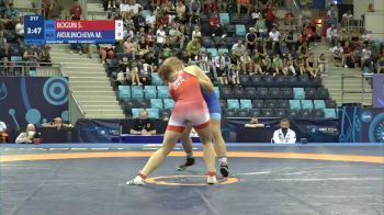 73 kg 1/4 Final - Sidney Kerstin Bogun, Germany vs Mariia Akulincheva, Russia