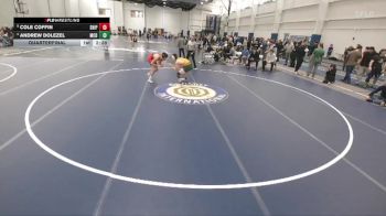 141 lbs Quarterfinal - Cole Coffin, Shippensburg vs Andrew Dolezel, McDaniel