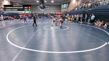 150 lbs Quarterfinal - Cameron Grandchamp, Katy Cinco Ranch vs Gabriel Eckert, Austin Vandegrift