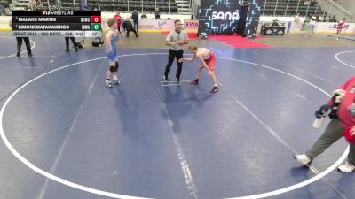 16U Boys - 138 lbs Quarters - Colton Shaffer, Moyer Elite Wrestling vs Brayden Manning, Backyard Brawlers Midwest