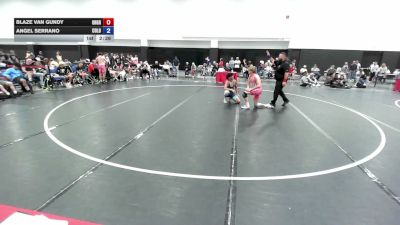 138 lbs Blaze Van Gundy, Ohio Gray vs Angel Serrano, Team Colorado FS