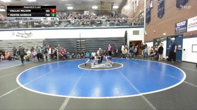56 lbs Cons. Round 2 - Rustin Gordon, Preston Warriors Wrestling vs Dallas Nelson, Homedale Wrestling Club