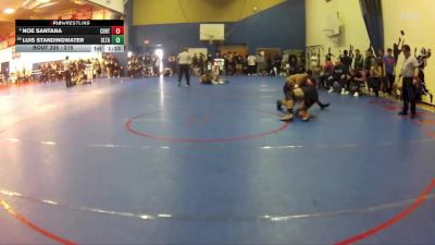 215 lbs Champ. Round 2 - Luis Standingwater, Sultana vs Noe Santana, Centennial (Corona)
