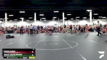 64 lbs Round 1 (8 Team) - Ronin Barro, U2 Upstate Uprising Blue vs Brady Eichelberger, PA Alliance Blue