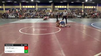 Match - Will Effinger, Stampede Wrestling Club vs Anthony Vargas, Palo Verde High School