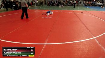 60 lbs Cons. Semi - Maximus Geiser, NYM (New York Mills) vs Maverick Masching, Westfield