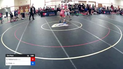 70 kg 3rd Place - Grant Nakamura, Mad Cow Wrestling Club vs Chism Fink, Viking RTC