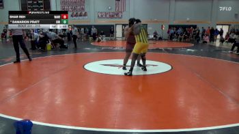 215 lbs 5th Place Match - Damarion Pratt, Cedar Rapids Kennedy vs Shar Reh, Waterloo West