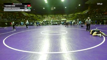 106 lbs Round Of 32 - Kayden Khim, Clovis West vs Benjamin Maradiaga, Frontier