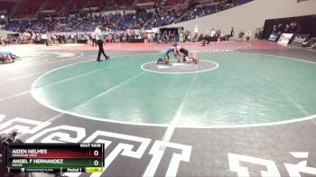 5A-106 lbs Champ. Round 1 - Angel F Hernandez, McKay vs Aiden Nelmes, Mountain View