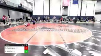 100 lbs Rr Rnd 2 - Adante Washington, Harvey Twisters vs Faruq Ghaffar, Northwood Wrestling