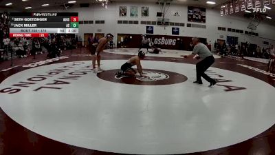 174 lbs Quarterfinal - Jack Miller, Augustana (il) vs Seth Goetzinger, Augsburg