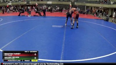 125 lbs Round 5 - Braxton Turney, New Prague vs Hayden Nelson, Moorhead Magic