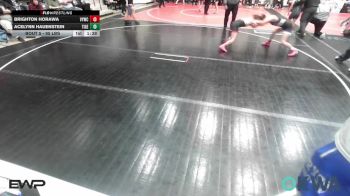 95 lbs Rr Rnd 1 - Brighton Horawa, Verdigris Youth Wrestling vs Acelynn Hauenstein, Tiger Trained Wrestling