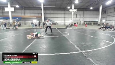 59 lbs Quarterfinal - LeeRoy Starr, Mountain Man Wrestling Club vs Noah Lombardo, Middleton Wrestling Club