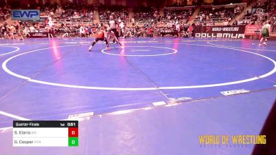 70 lbs Quarterfinal - Samson Elario, Aniciete Training Club vs Gage Cooper, Fitness Fight Factory Wrestling Club