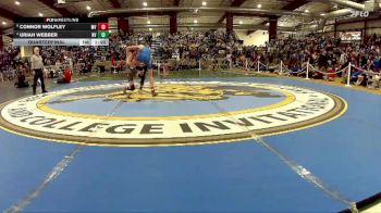 113 lbs Quarterfinal - Connor Wolfley, Moapa Valley vs Uriah Webber, North Valley