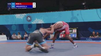 125 kg 1/4 Final - Dreshaun Ross, United States vs Aleksandre Abramishvili, Georgia