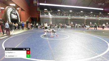 70 lbs Rr Rnd 4 - Santiago Piplica, Riverton USAW vs Miles Jackson, Eastside United WC