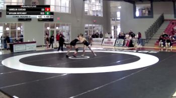 145 lbs Cons. Round 3 - Dylen Ritchey, Fort Hays State vs Amelia Lucas, Simon Fraser University