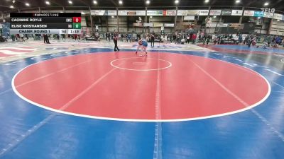 124 lbs Champ. Round 1 - Elise Kristiansen, Napoleon G-S vs Caoimhe Doyle, Gorilla Wrestling Club
