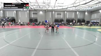 120 lbs Round Of 16 - Joely Lozada, Darien vs Madeline Lundell, East Granby*