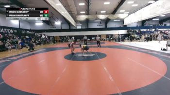 157 lbs Champ. Round 2 - Jason Dubrasky, Gettysburg vs Jaryn Hartranft, Wilkes