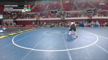 285 lbs Round 3 - 2nd Wrestleback And Semi-finals(16 Team) - Braedyn Herrera, Comal Pieper vs Elijah Luna, Canyon Randall