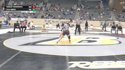 120 lbs Quarterfinal - Shelby Bowersox, Bullitt Central vs Lyla Smith, Boyle County