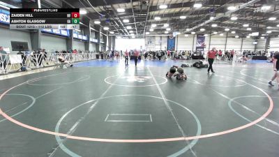 112 lbs Consi Of 16 #2 - Zaiden Hill, NV vs Ashton Glasgow, GA