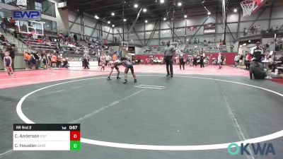 70 lbs Rr Rnd 2 - Cairo Anderson, ICEFIGHTER U vs Creed Houston, Skiatook Youth Wrestling