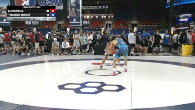 126 lbs Champ. Rd Of 128 - Eli Schultz, Minnesota vs Xamian Munoz, California
