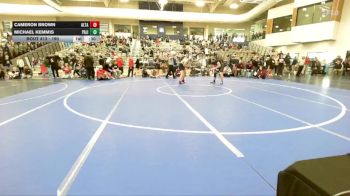 190 lbs Cons. Round 2 - Michael Kemmis, Palisade vs Cameron Brown, Alta