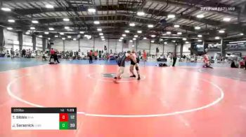 220 lbs Prelims - Trent Sibble, Superior Wrestling Academy vs Josh Sarasnick, Quest School Of Wrestling Black