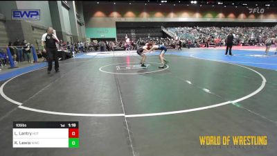 105 lbs Round Of 16 - Landon Lantry, Hot Shots Wrestling vs Kaine Lewis, Woodshed WC