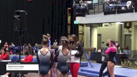 Adele Schroeder - Women's Group, Flips Gymnastics LLC - 2021 Women's Xcel Region 4 Championships