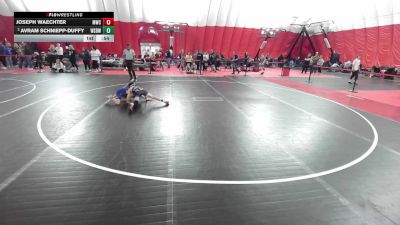 14U Boys - 75 lbs Quarters - Joseph Waechter, Mukwonago Wrestling Club vs Avram Schniepp-Duffy, West Salem Bangor Wrestling