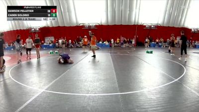 144 lbs Round 2 (8 Team) - Dawson Pelletier, Savannah-Maysville A vs Caden Solorio, Vernon Hills