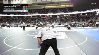 II-138 lbs Semifinal - Gavin Mangano, Shoreham-Wading River vs Hunter Lines, Homer