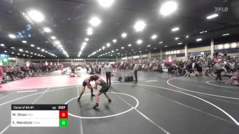 126 lbs Consi Of 64 #1 - Mason Shaw, Silverback WC vs Elias Mendiola, Team Mendiola