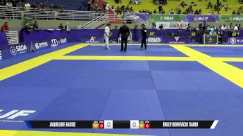 Emily Bonifácio Samu vs Jaqueline Hasse 2025 Brasileiro Jiu-Jitsu IBJJF