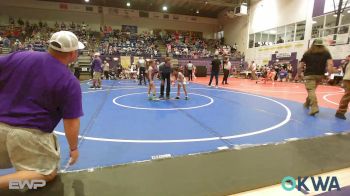 52-55 lbs Rr Rnd 2 - Payton Macias, Berryhill Wrestling Club vs Kyllie Gwinn, Buck Pride Wrestling