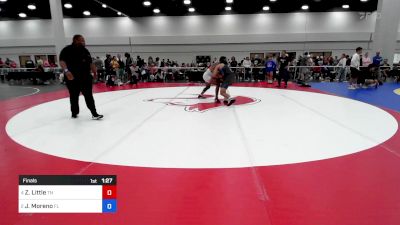 157 lbs Final - Zachery Little, Tn vs Jonathan Moreno, Fl