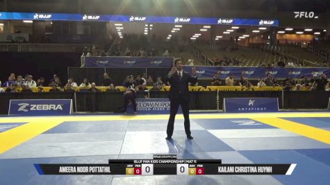 Kailani Christina Huynh vs Ameera Noor Pottathil 2026 Pan Kids Jiu-Jitsu IBJJF Championship